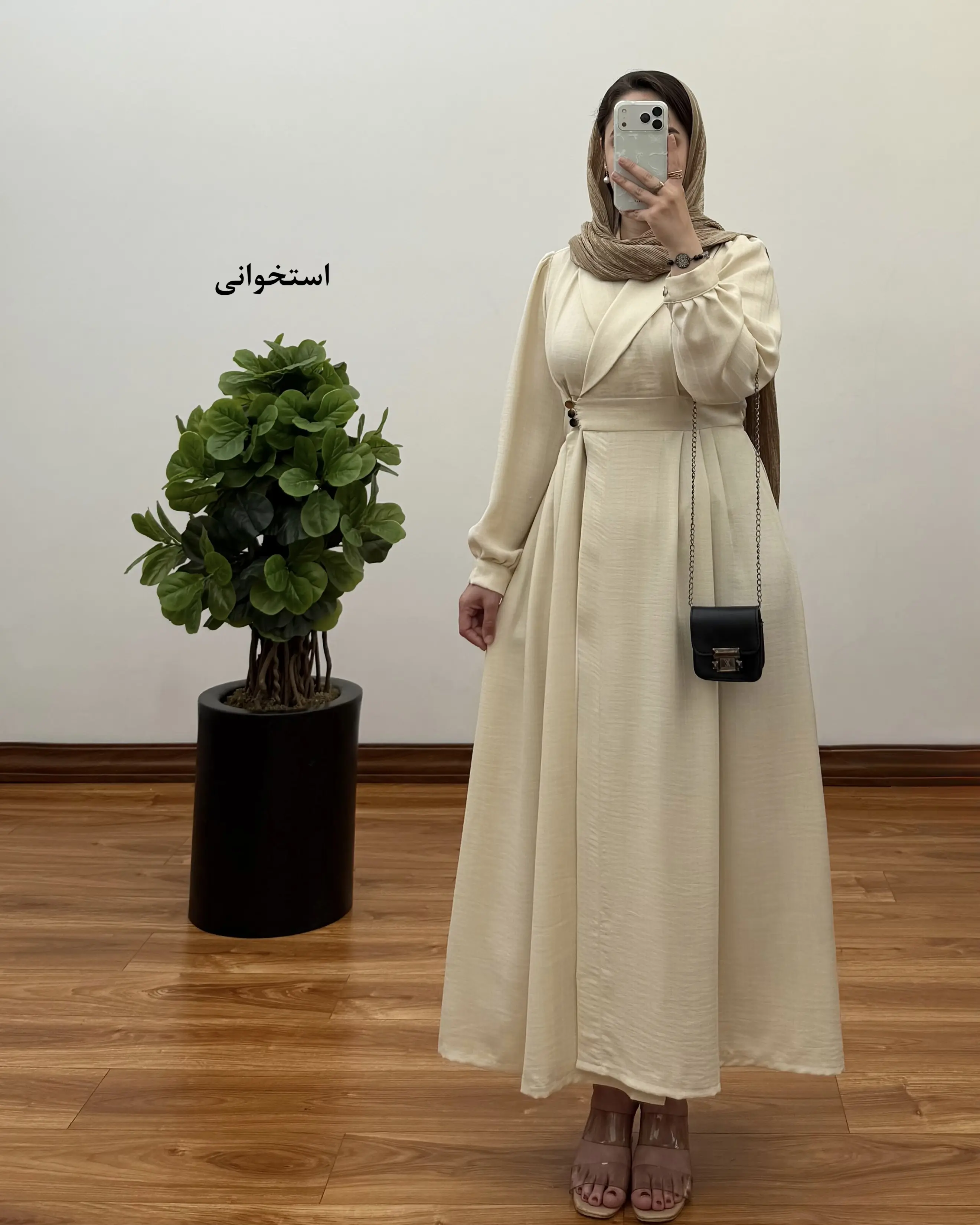 مانتو بلند دخترانه مدل یاسمن